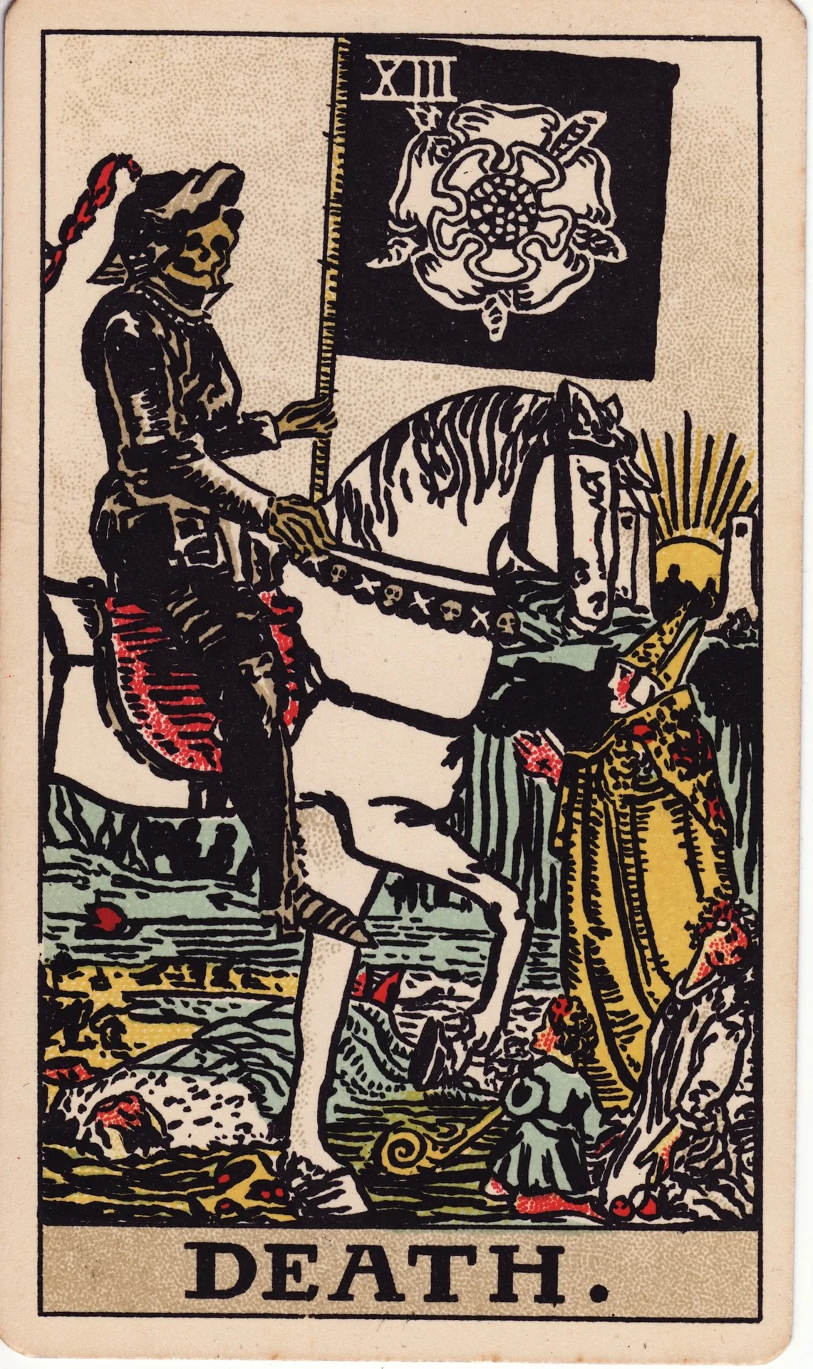 Death — Rider-Waite tarot card