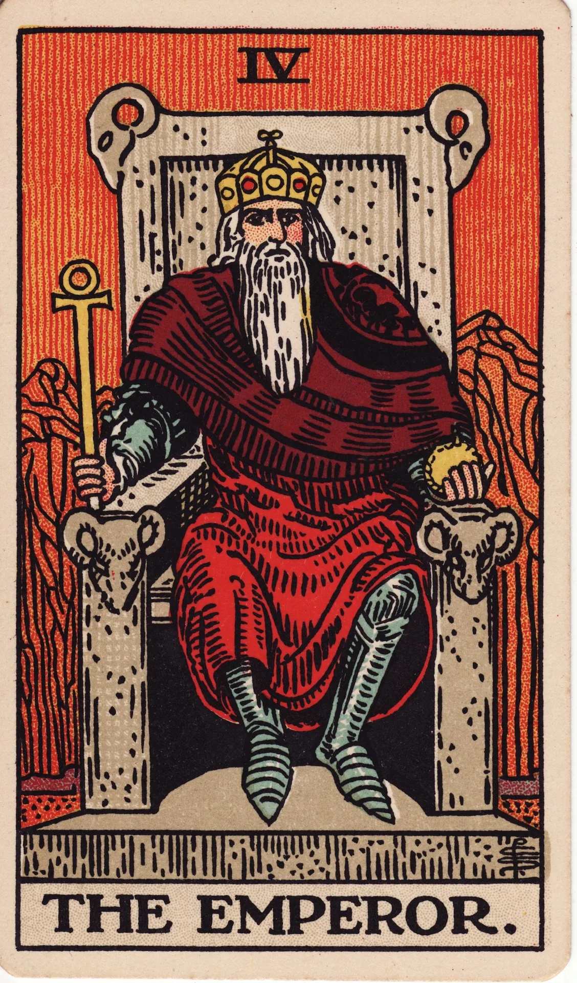 The Emperor — Rider-Waite tarot card