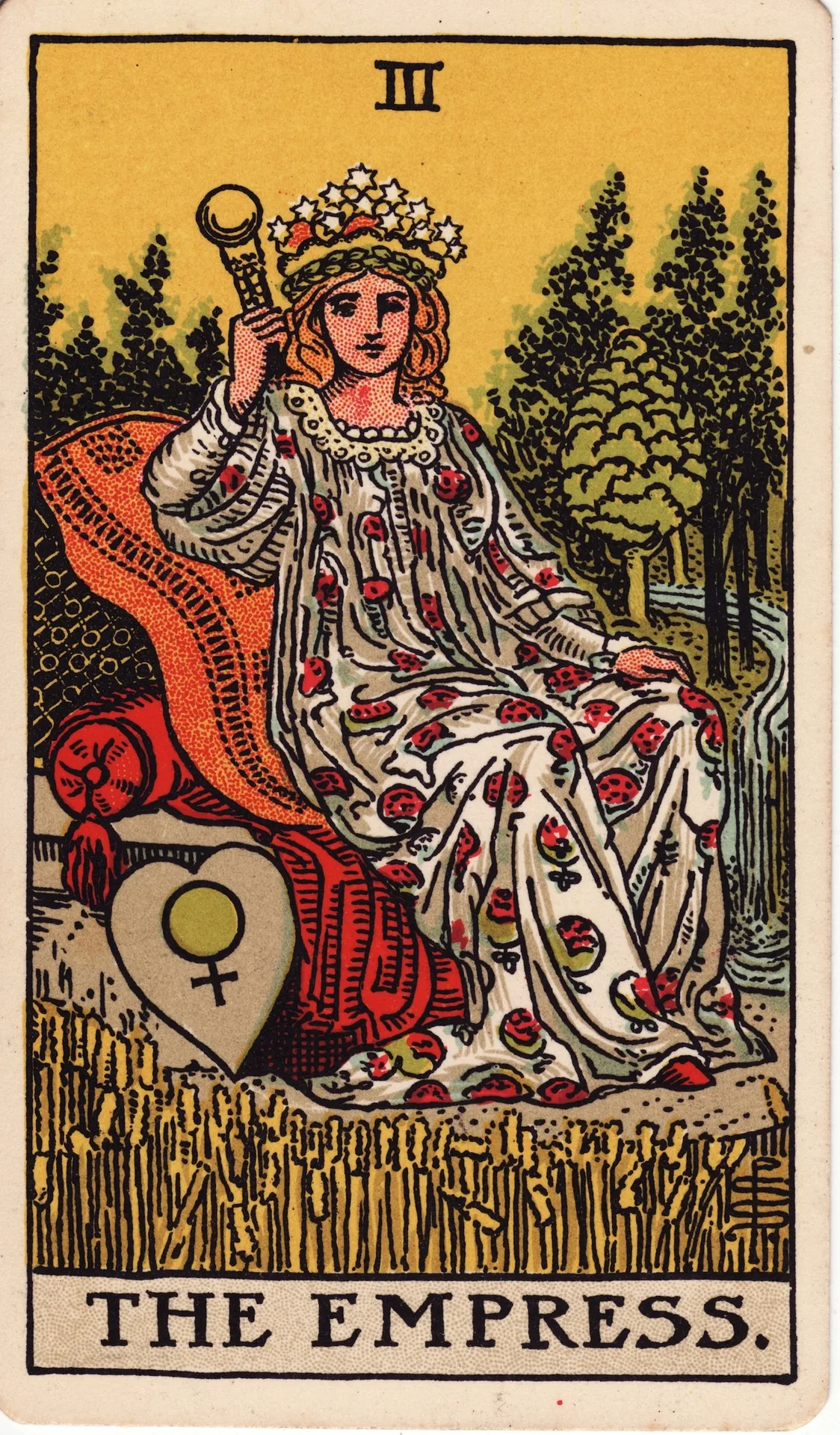 The Empress — Rider-Waite tarot card