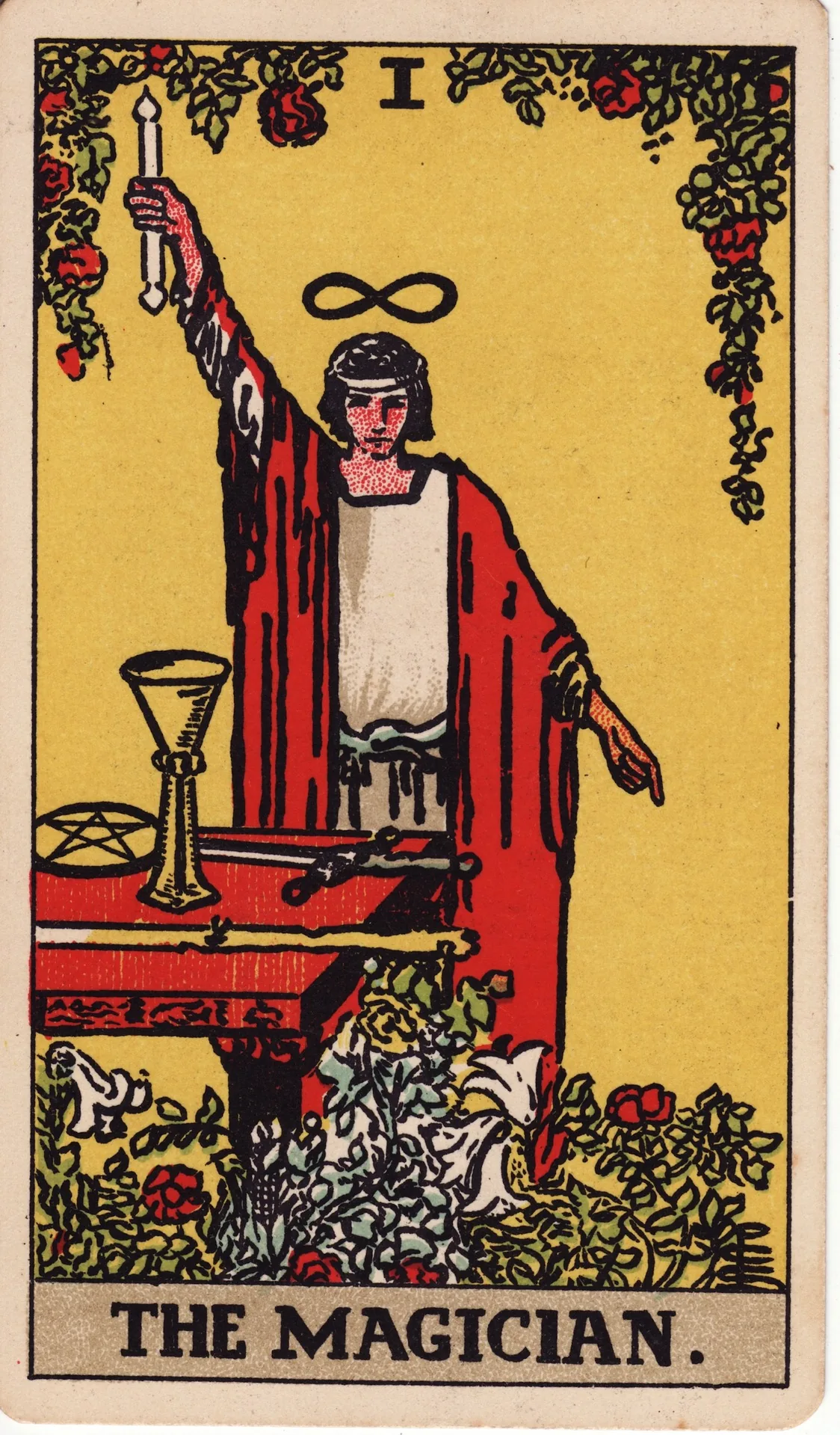 The Magician — Rider-Waite tarot card