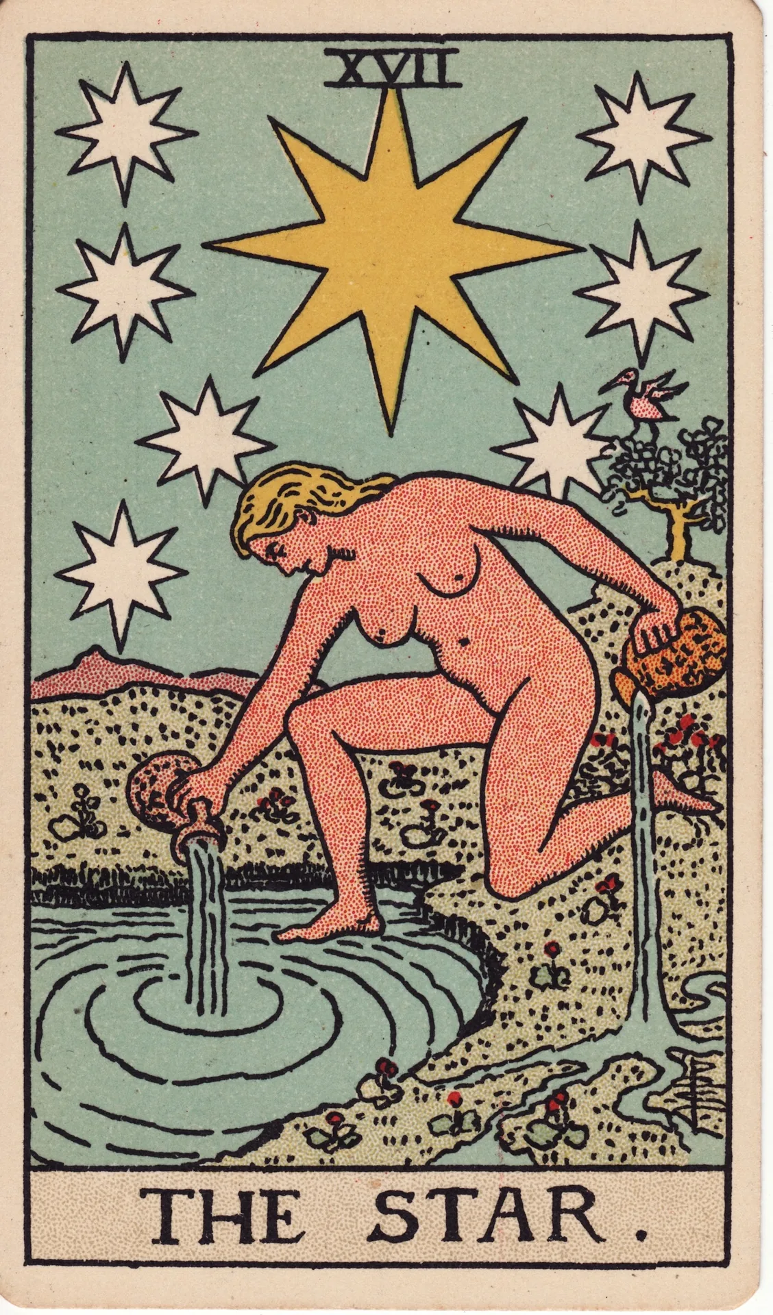 The Star — Rider-Waite tarot card